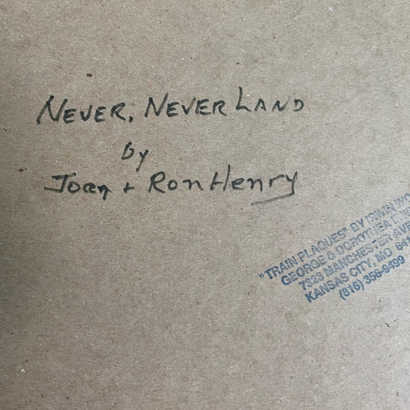 Gorgeous iridescent Whimsical Peter Pan Themed Art Print - Picture 4 of 5